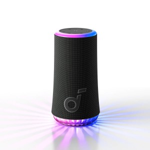 Soundcore Glow Portable Speaker with Synchronized Light Show Speakers Black | 653127IDU