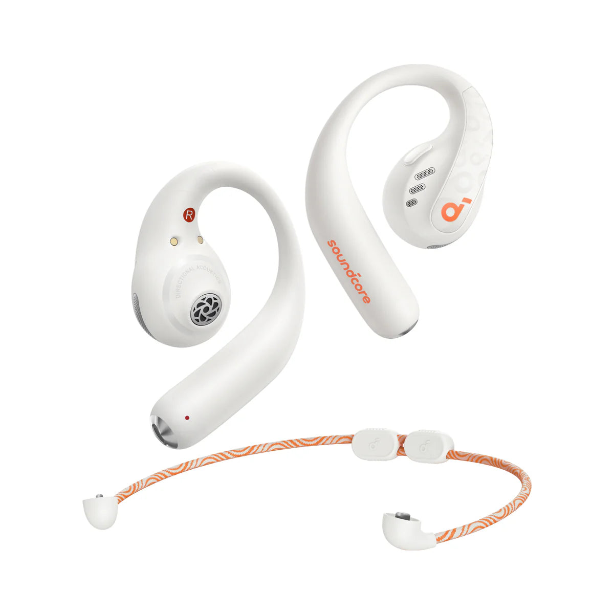 Soundcore AeroFit Pro Secure Open-Ear Sport Earbuds Open-Ear Earbuds White | 542619NBM