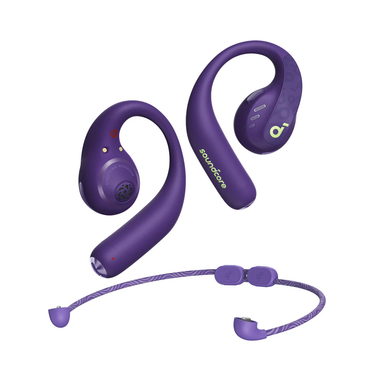 Soundcore AeroFit Pro Secure Open-Ear Sport Earbuds Open-Ear Earbuds Purple | 107456QZO